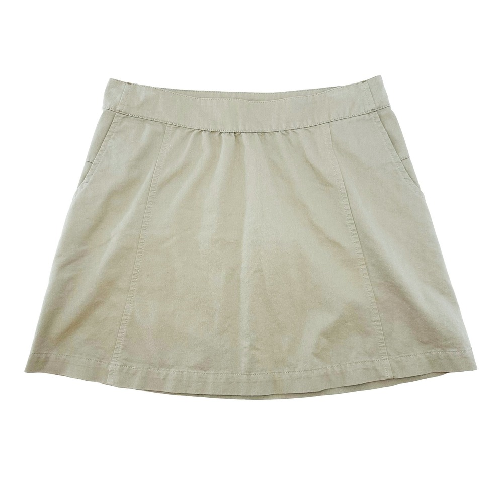 IBEX Trooper Organic Cotton & Hemp Mini Skirt • 4 • khaki beige Gorpcore casual